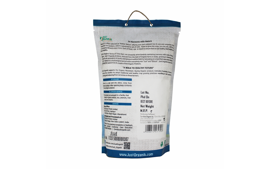 Just Organik Urad Split    Pack  500 grams